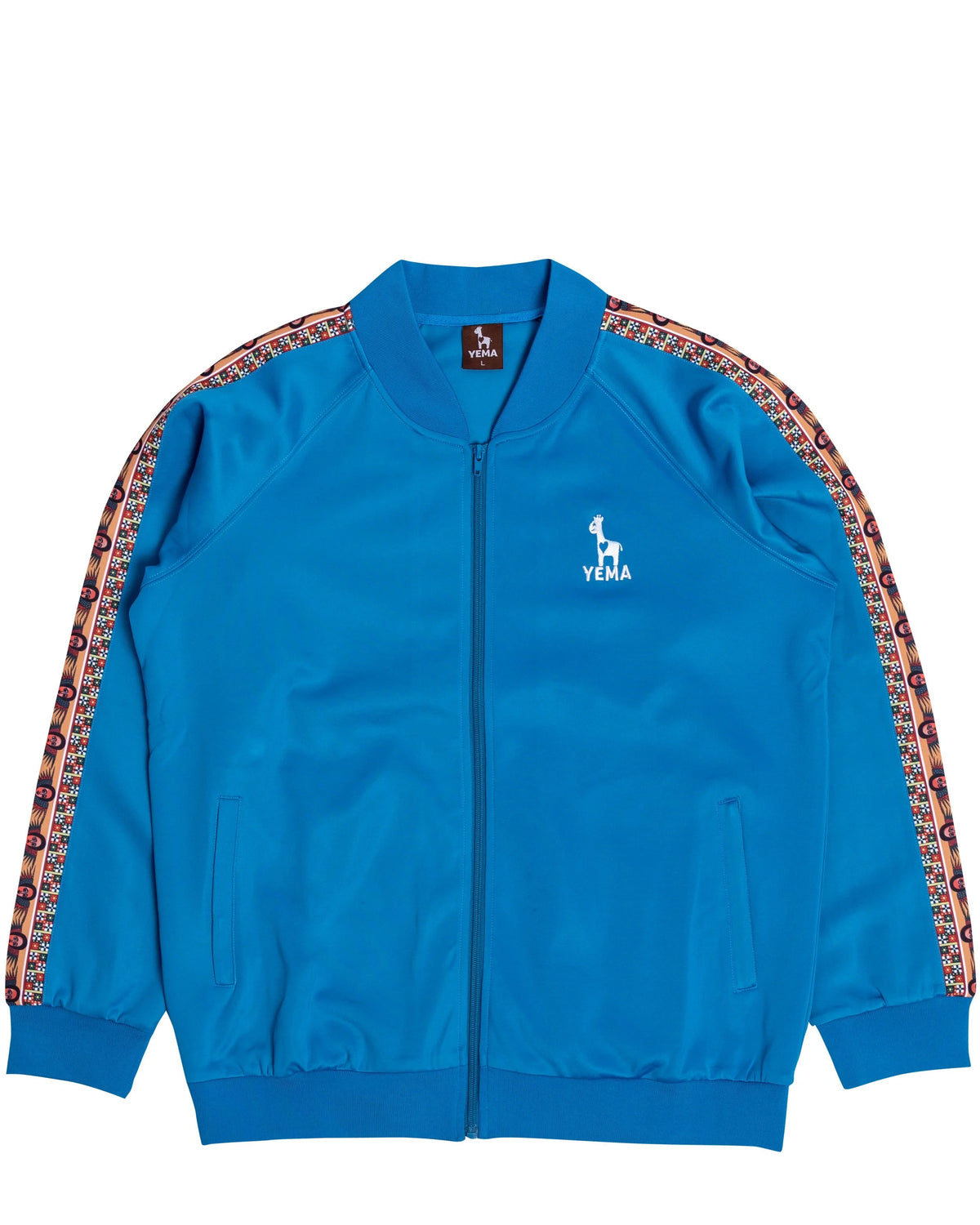 YEMA Classic Track Jacket Kibera Blue | Ethiopian Heritage