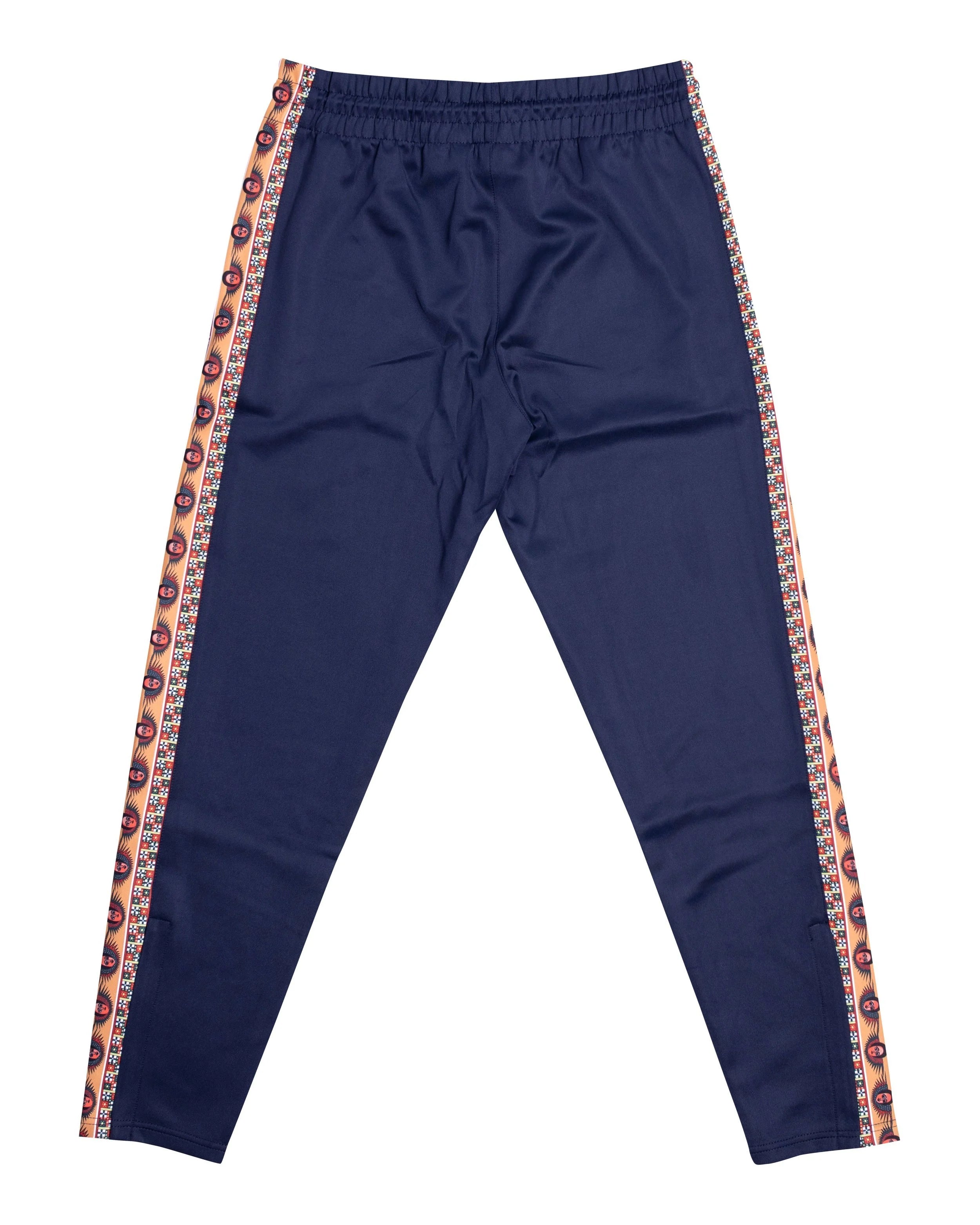 Premium track pants featuring 17th century Abyssinian symbolism with YEMA signature details
