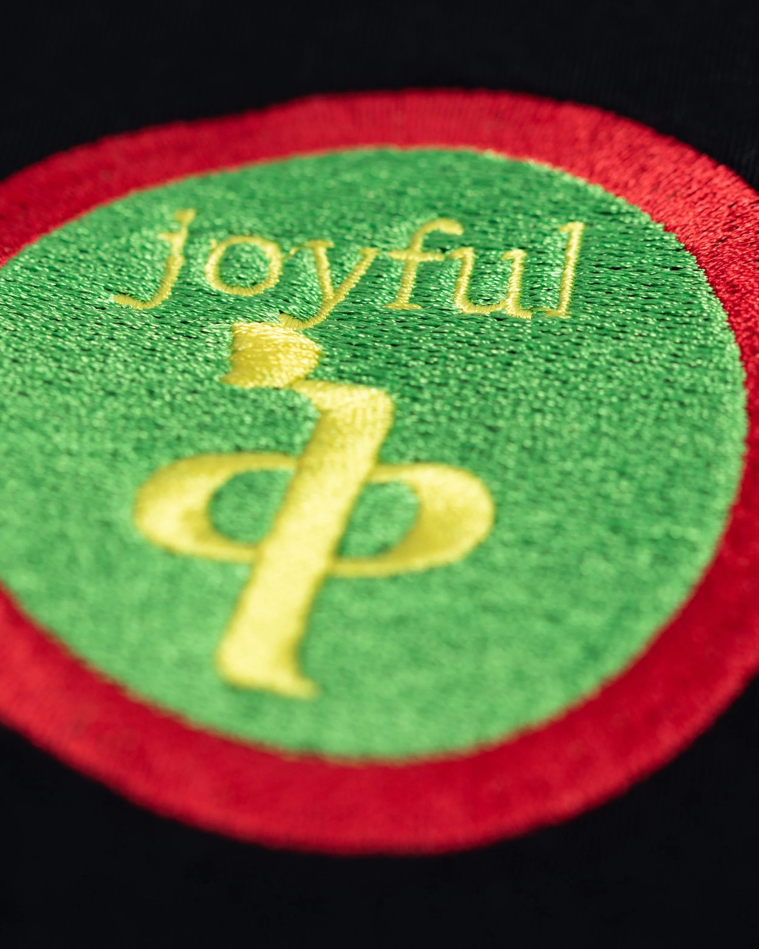 YEMA Fikir tee in Addis Black featuring high-quality embroidery logo on chest with classic design