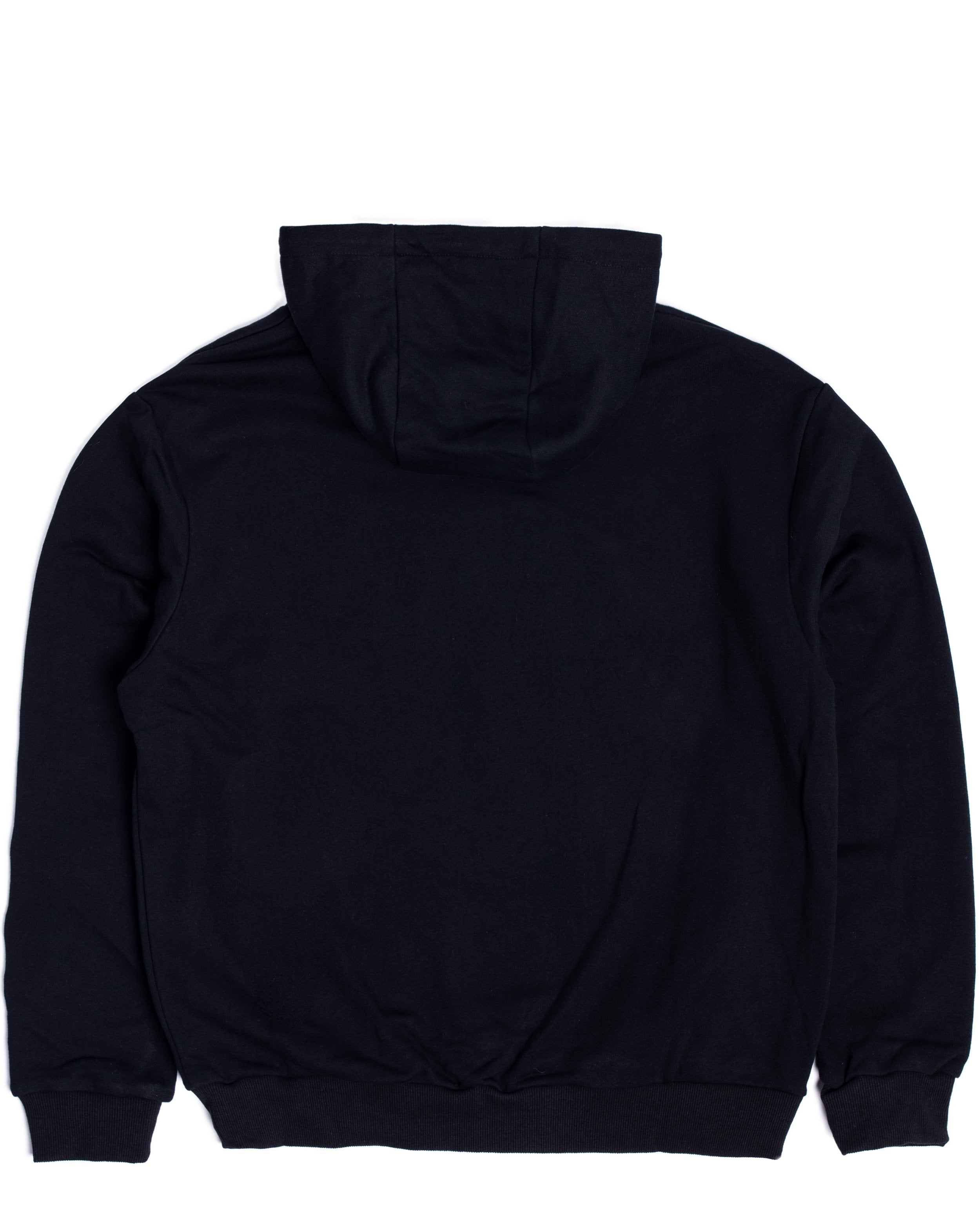 YEMA GJH hoodie in Addis Black featuring Good Joyful Human embroidery and skating giraffe motif